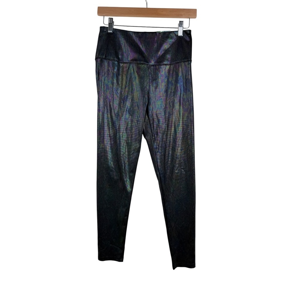 NWT Shoactive Butt Sculpting Leggings size Medium Black/Multicolor
